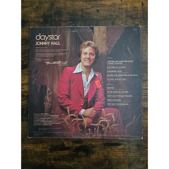 Daystar Johnny Hall Arranged by Bob Krogstad New Life Records NL 77.8.7 1977 - Picture 2 of 6